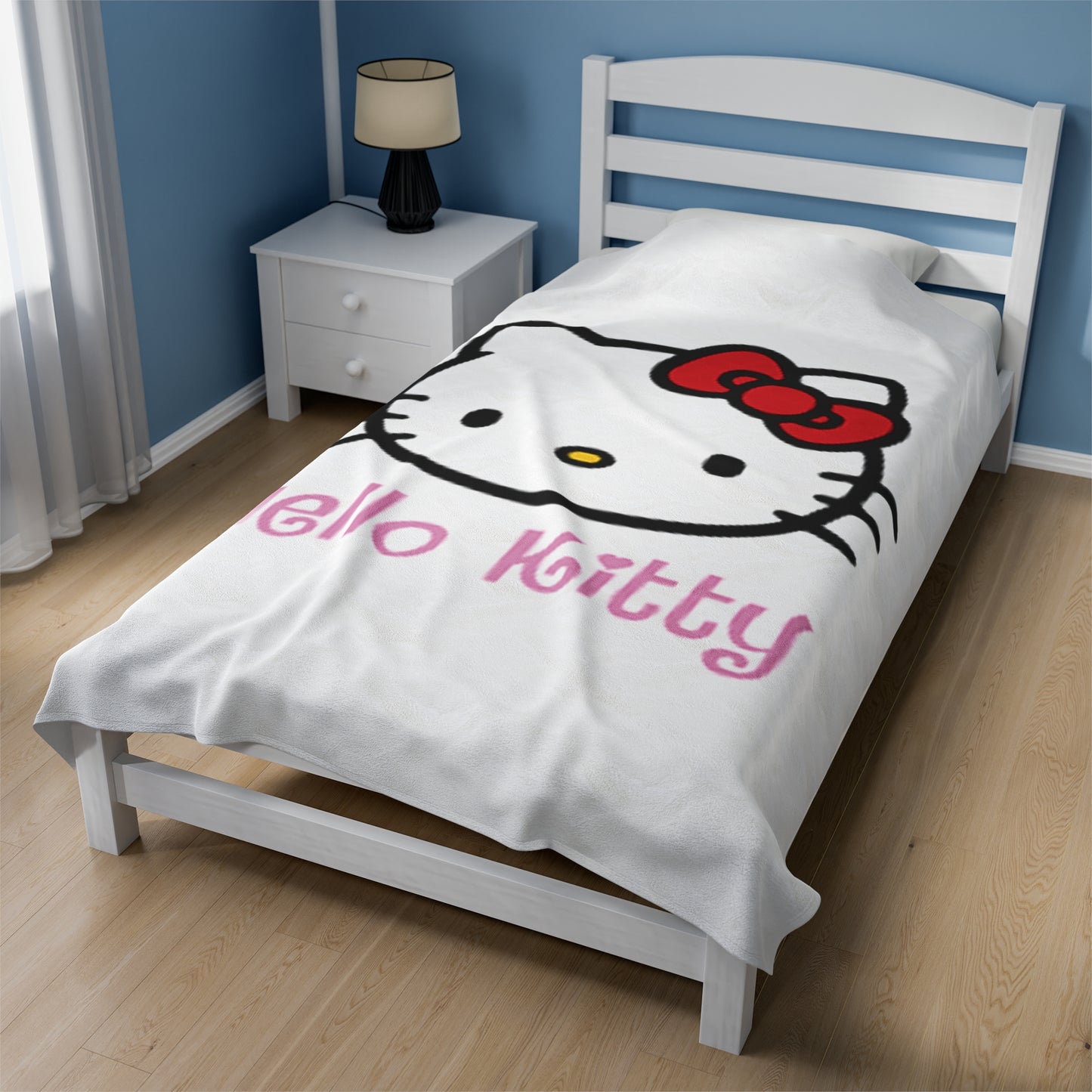 Hello Kitty Velveteen Plush Blanket