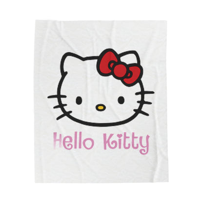 Hello Kitty Velveteen Plush Blanket