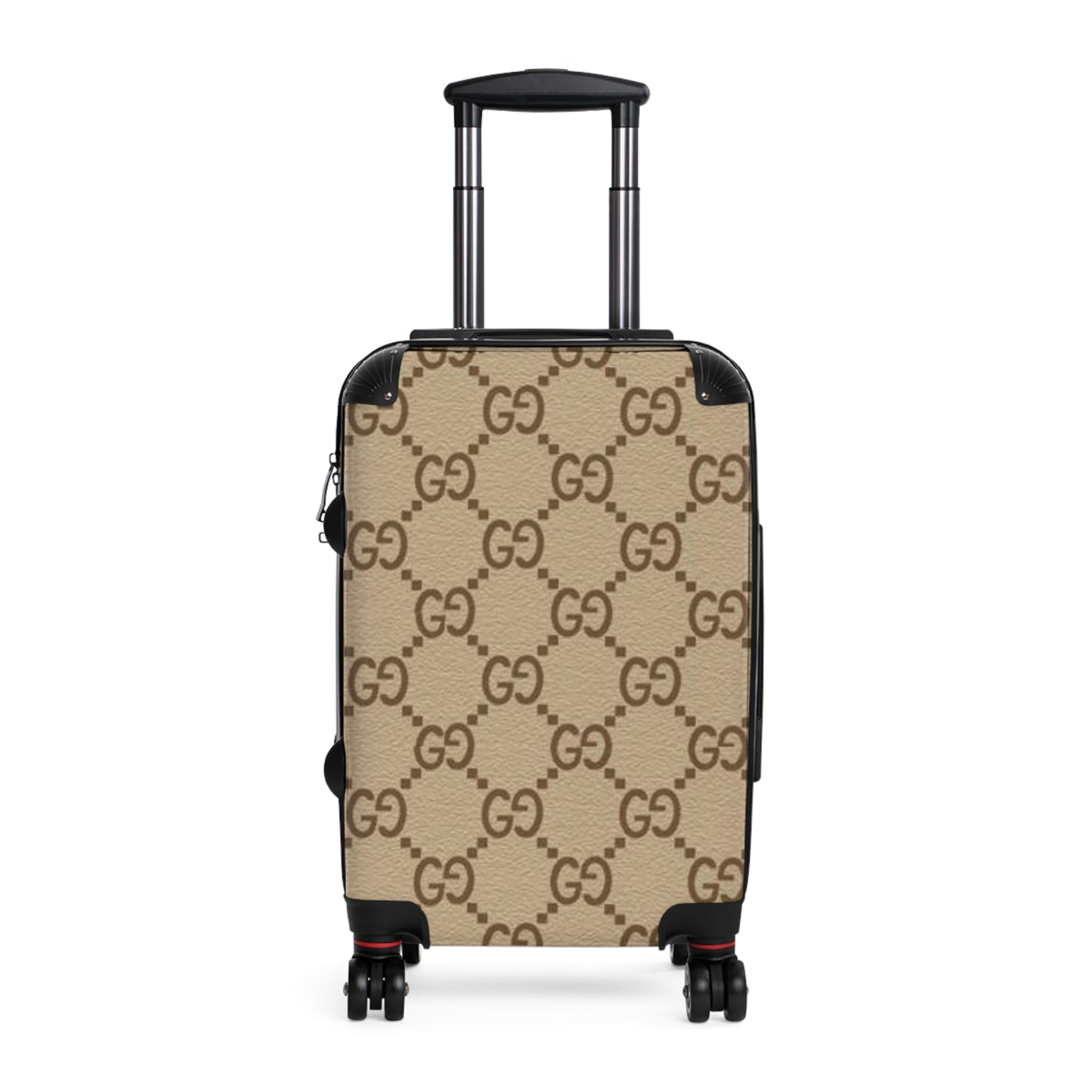 GG Brown Carry On Travel Suitcase, Carry On, Weekender, Luggage
