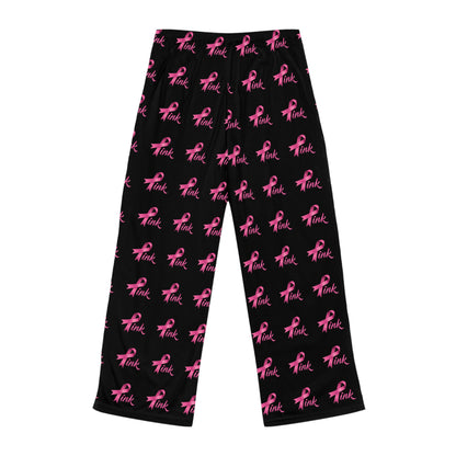 Pink Ribbon Breast Cancer Awareness Women's Pajama Pants