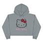 Hello Kitty Crop Top Hoodie Long Sweater