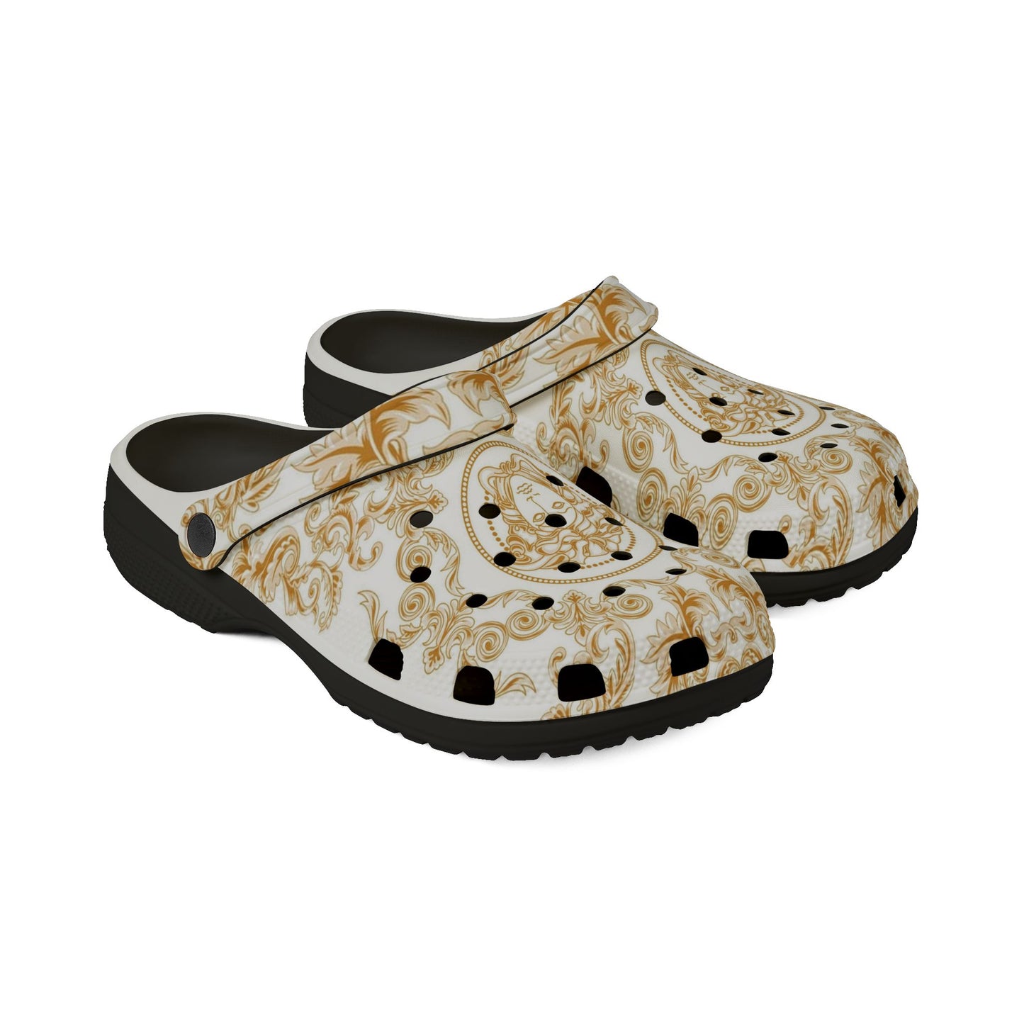 Medusa Clogs, Unisex Shoes, Greek Mythology Footwear, Fashion Slip-Ons