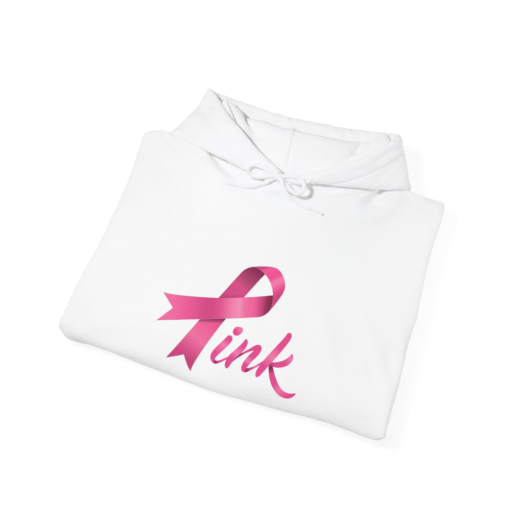 Think Pink Breast Cancer Awareness Hooded Sweatshirt Unisex Heavy Blend™