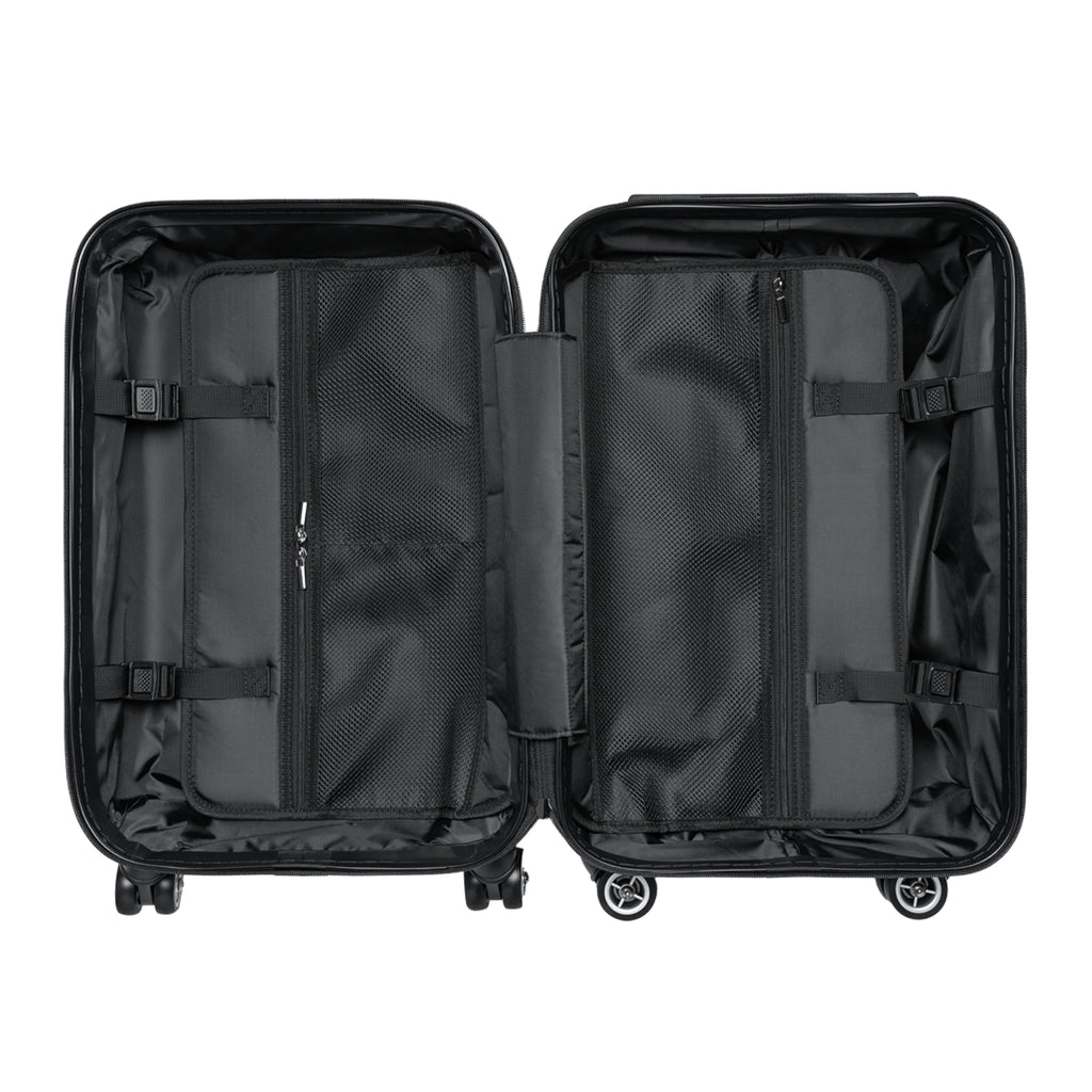 GG Black Travel Suitcase, Carry On, Weekender, Travel Luggage