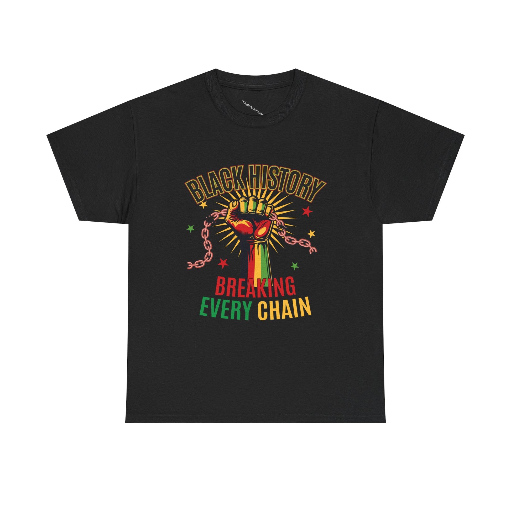 American Black History Graphic Fist Retro T-Shirt, Melanin, Pride, Unisex, BLM, Juneteenth