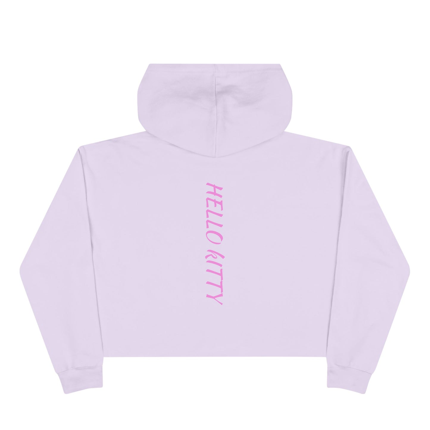 Hello Kitty Crop Top Hoodie Long Sweater