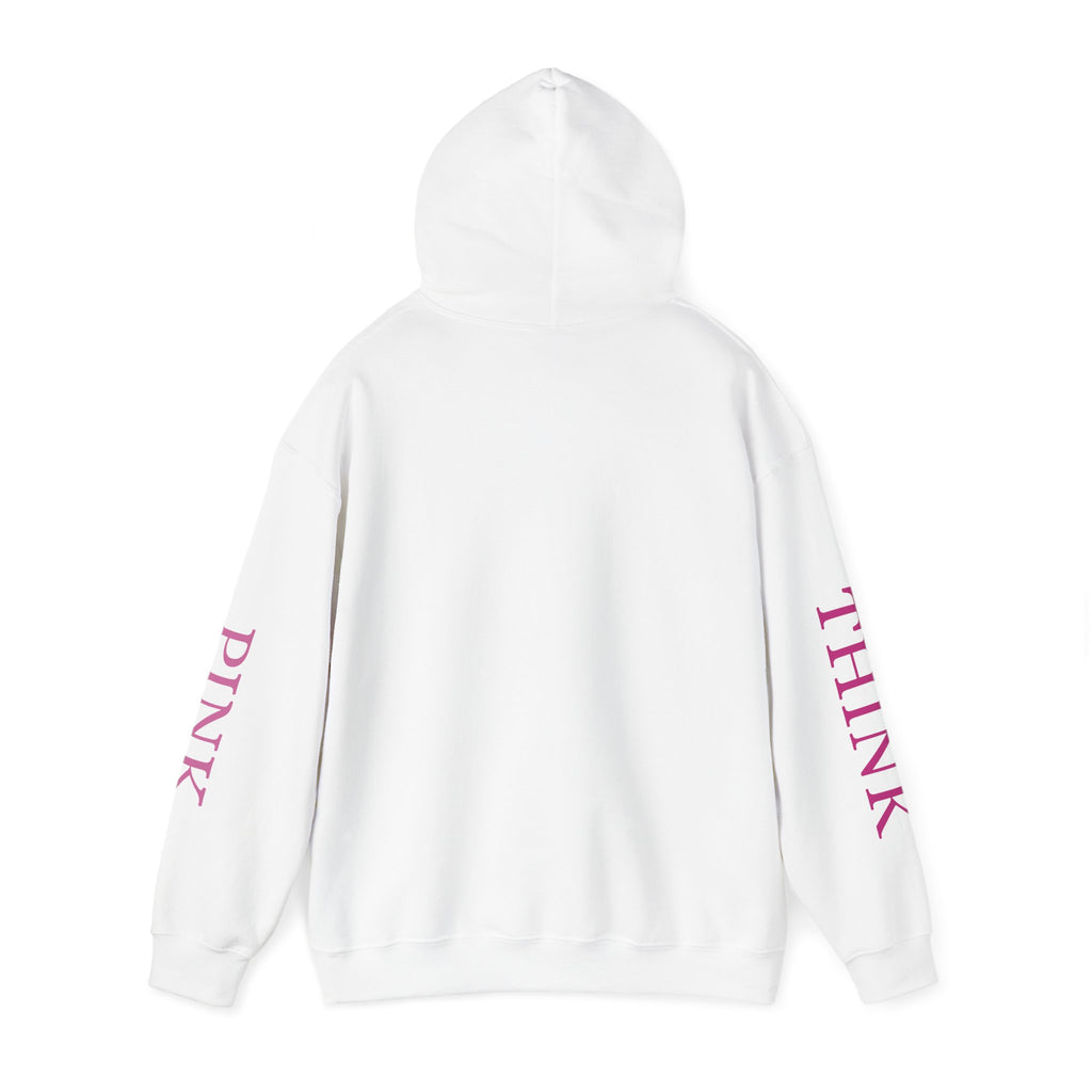 Think Pink Breast Cancer Awareness Hooded Sweatshirt Unisex Heavy Blend™